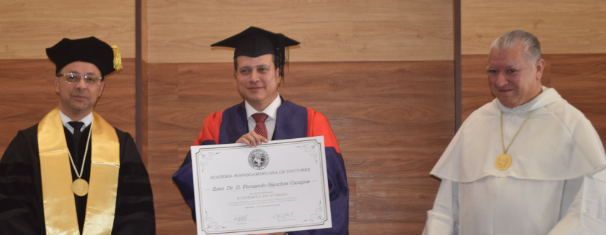 Rector Magnífico de la UCAT recibe reconocimiento académico internacional