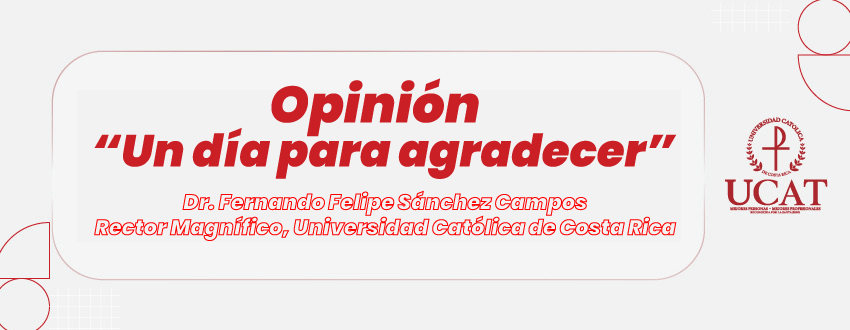 Opinión | “Un día para agradecer”