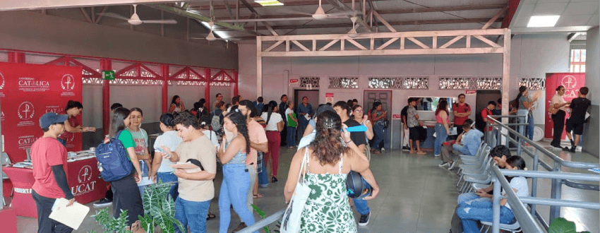 UCAT realiza con éxito su primera Feria de Empleo en la Sede Ciudad Neily
